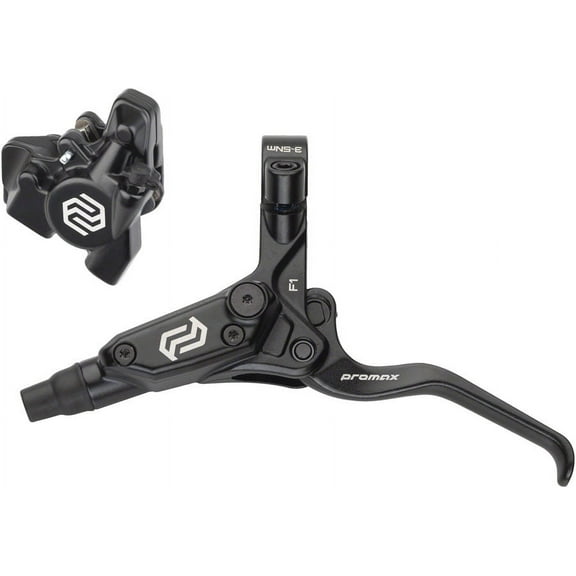 Promax F1 / DSK-927 Disc Brake and Lever - Front, Hydraulic, Flat Mount, Black