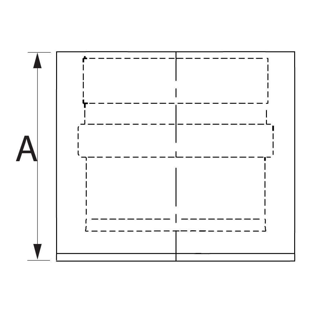 Duravent W2-TC4 4" Double Wall Tee Cap From The Fasnseal Series - Stainless Steel