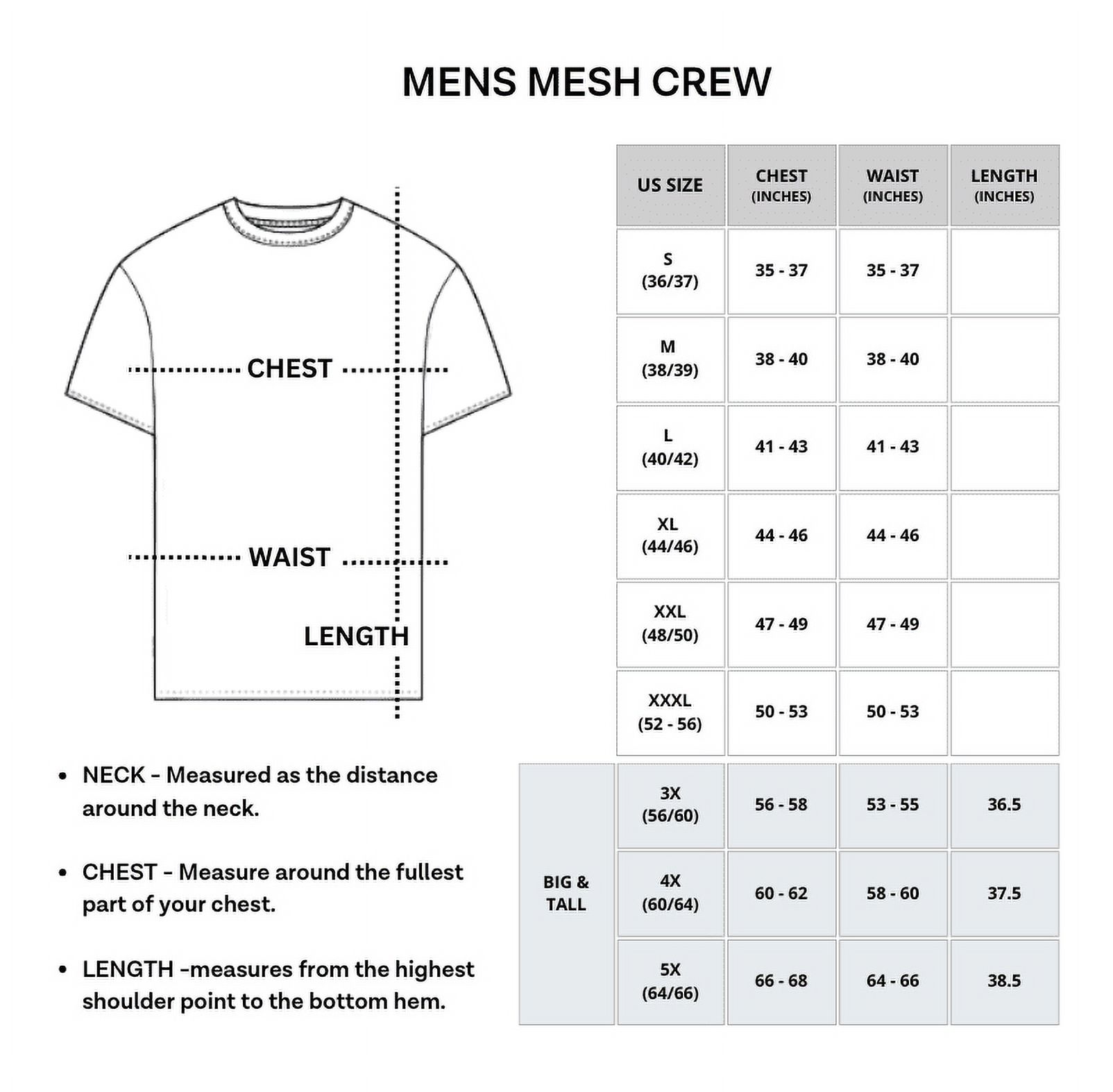Real Essentials 5 Pack Men’s Active Quick Dry Mesh Crew Neck T Shirts | Athletic Short Sleeve Tee (Available in Big & Tall) - image 2 of 6