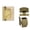 2 Pieces, variant on [2 Pieces] Cabinet Glass Door Hinges 90-Degree Frameless Glass Door Hinges for 5-7mm (Silver)