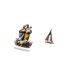 thumbnail image 5 of Adorno De Mesa De Barco De Vela Acrílico, Estatua única De Velero, Figura Decorativa, Regalo Para Decoración De Chimenea De Casa De Vacaciones., 5 of 8