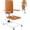 Orange, variant on Esheno Electric Lift Chair Adjustable Height Foldable Design 573 LBS Capacity with Wheels Black