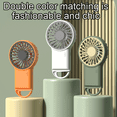 thumbnail image 3 of New Mini Handheld Small Fan Portable Portable Silent Office Desk Student On Dormitory USB Charging Outdoor Hand Holding Fan FGS, 3 of 7