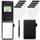 thumbnail image 1 of Set de 10 Minibloques Dazarey Cuaderno de bolsillo de Cuero negro 8 Libretas 3'x5' 30 Hojas, 1 of 3