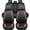 Sport Black-Red, variant on High-End 5-Seat Car Seat Covers Full Set with Pink Crystal Accents, Premium Bling Interior Upgrade for Cars SUVs Trucks, Luxury All-Season Fit