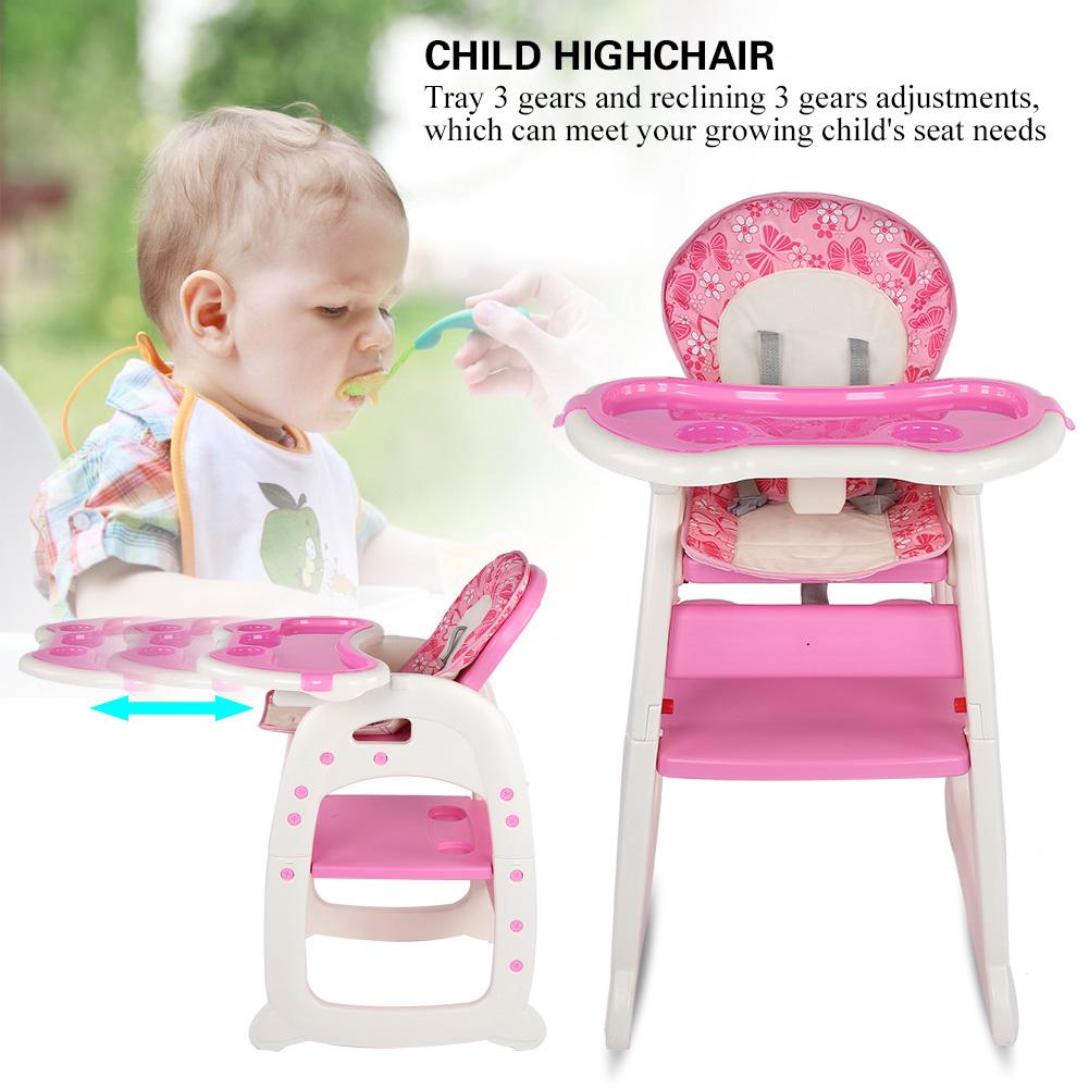 LYUMO Baby Feeding Highchair, Infant Baby Feeding Seat & Table Set