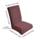 thumbnail image 3 of Fundas De Silla De Poliéster Funda elástica semicircular para silla de comedor, tela jacquard color marrón café, gruesa, para todo tipo de clima, para comedor (1 unidad) JASKFLY, 3 of 9