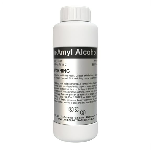 n-Amyl Alcohol (Pentanol) - 100mL (3.3 Fl Oz)