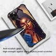 thumbnail image 3 of Case for iPhone 14 Pro Max,Girly Black girl 9 Pattern TPU Bumper Anti-Slip Case, 3 of 5