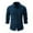 c01Blue, variant on LNWUY Men's Solid Casual Denim Shirt Slim Fit Long Sleeve Jean Shirt Lapel Button Down Denim Shirts with Pockets #Green XXL
