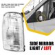 thumbnail image 2 of Cubierta de indicador de luz de giro del espejo lateral izquierdo para furgoneta de carga Transit 150 250 350 2015-2021, 2 of 5