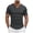 Dark Gray, variant on T Shirts Graphic Men Mens Crewneck T Shirts Relaxed Plain Soft Triblend Basic Tees Size M,(Dark Gray M)