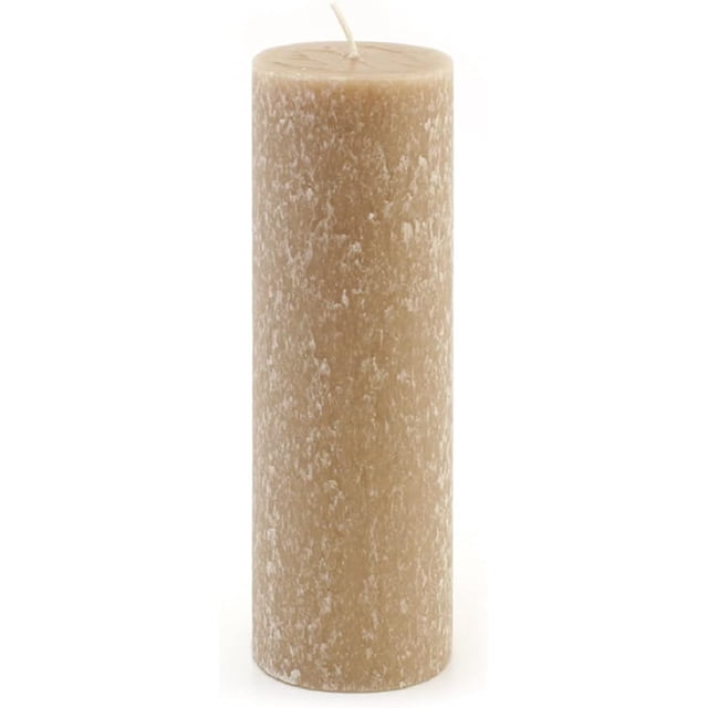 Root Candles Scented Timberline Pillar Candle, 3-Inch by 9-Inch Tall, Ginger Patchouli