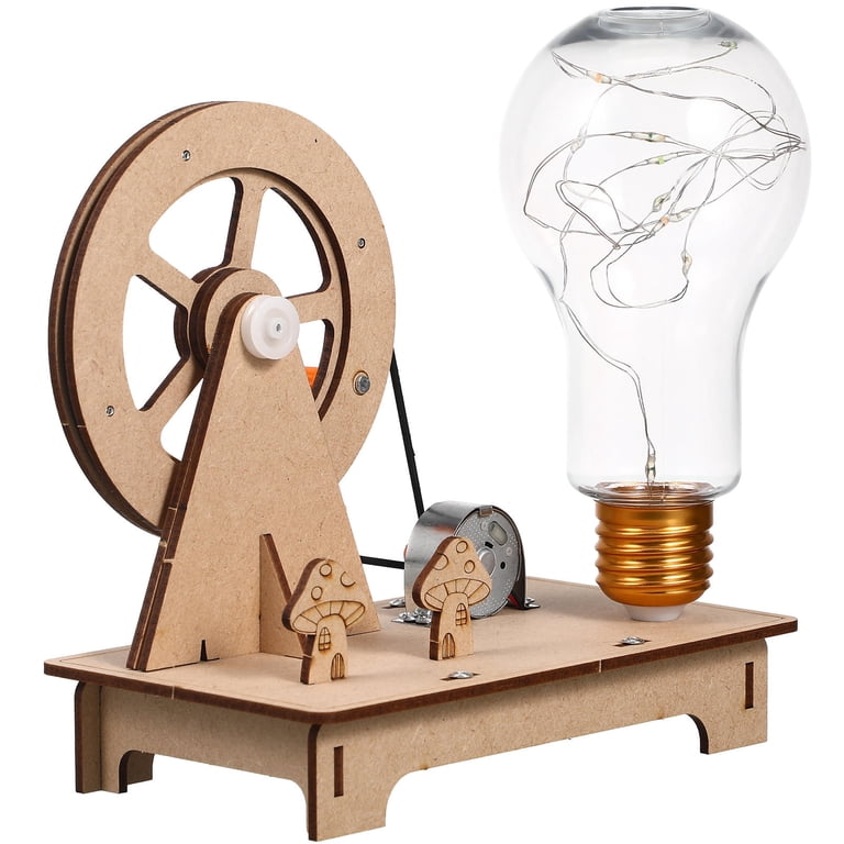 STEM Science Experiment Generator Kit VANZACK Manual Hand Crank ...