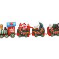 thumbnail image 2 of Conjunto De Tren De Madera Adornos de tren de Navidad, juguetes de tren con gancho, juguete para estimular el cerebro para niños y niñas, 2 of 8