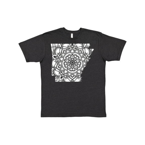 Inktastic Arkansas Silhouette Mandala T-Shirt