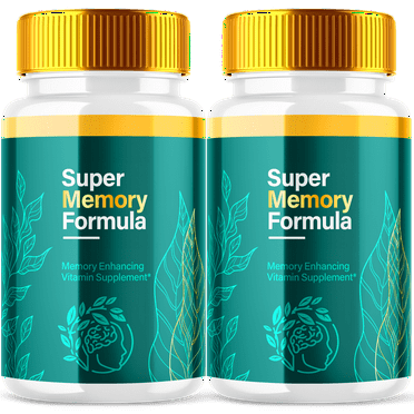 Super Memory Formula Advanced Brain Support Pills All Natural Nootropic Support 120 Capsules