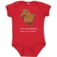 thumbnail image 3 of Inktastic I Am an Adorable Ball of Fluff Cute Kiwi Bird Boys or Girls Baby Bodysuit, 3 of 5