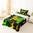 thumbnail image 5 of Erosebridal Kids Video Game Twin Sheet Sets,Boys Game Controller Bedding For Console Lover 3pcs, 5 of 6