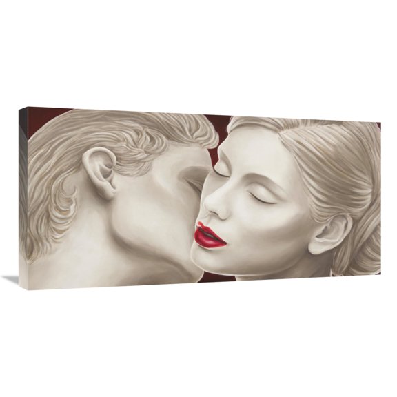 Global Gallery's 'Eternal Lovers' by Eleanor Setti Stretched Canvas Wall Art