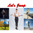 thumbnail image 3 of HLONK Jump Rope 2-Pack (Blue + Red)  Ball Bearing -Free Design  High-Speed Jump Rope for Comprehensive Fitness Training for Adults and Kids, 3 of 7