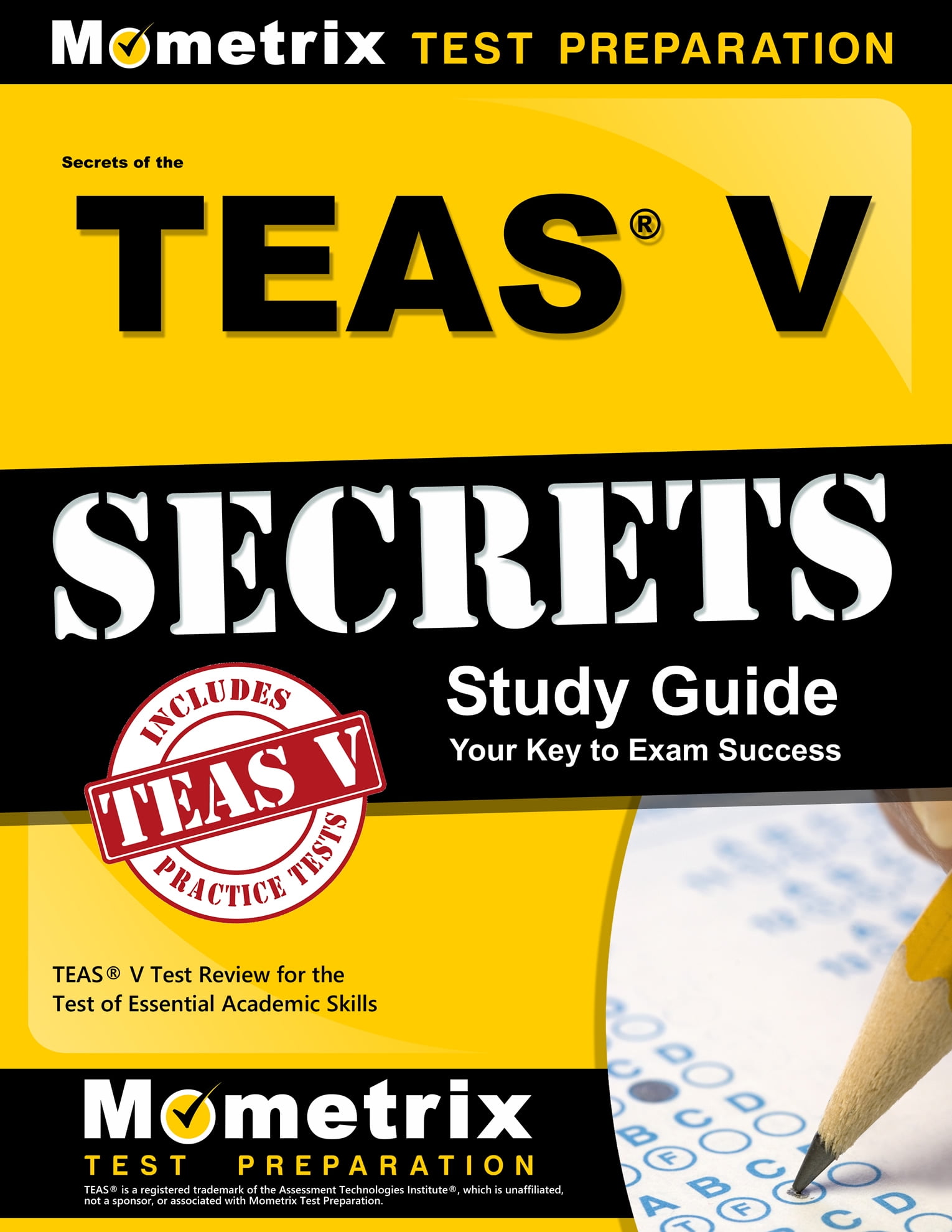 Secrets of the Teas V Exam Study Guide (Paperback) - Walmart.com