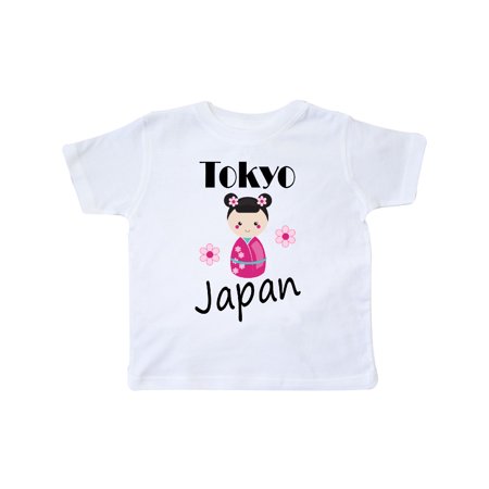 

Inktastic Tokyo Japan Kokeshi Gift Toddler Toddler Girl T-Shirt