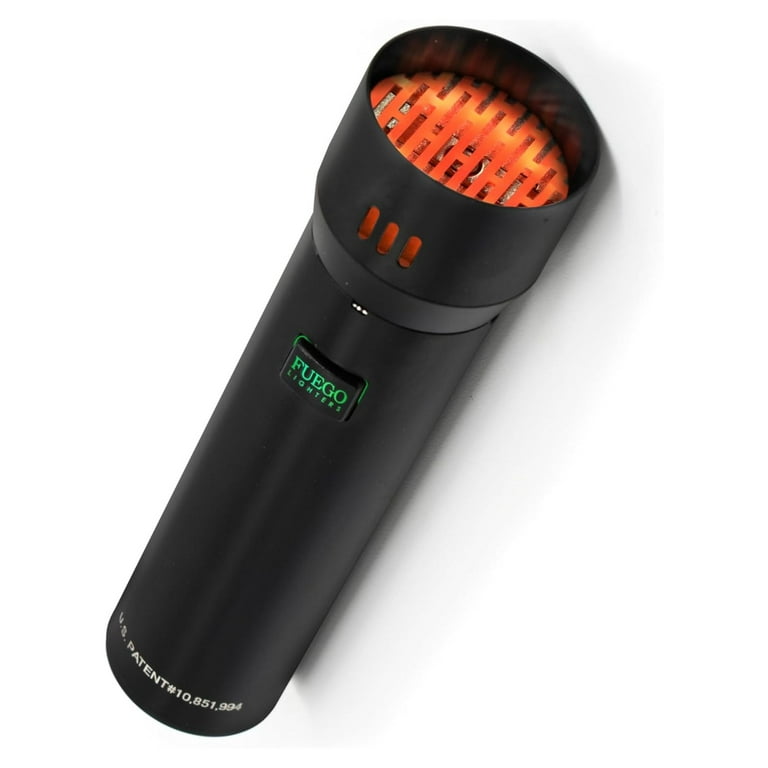 Fuego Electric Lighter - Cigar Lighter - USB Rechargeable Lighter -  Windproof Lighter - Walmart.com
