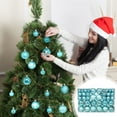 thumbnail image 2 of Twfbrm Christmas Tree Ball Ornaments Set, 100ct Assorted Shatterproof Christmas Balls Decorations, Christmas Tree Decorative Hanging Baubles for Holiday Weeding Party Home Decor, 2 of 6