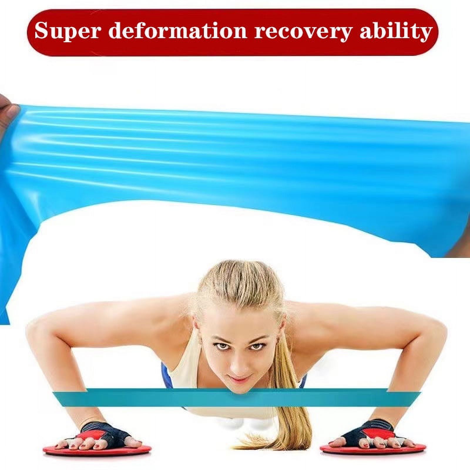 DABEI 1pc Heavy Duty Latex Resistance Band, Exercise Yoga Elastic Band For Sport Strength Training, Body Stretching, Workout, Pilates