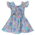 thumbnail image 3 of Paw Patrol Skye Floral Toddler Girls Chambray Skater Dress Toddler to Little Kid, 3 of 5