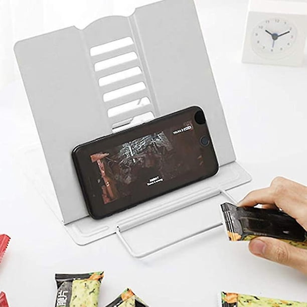Soporte para libros de escritorio Taian para computadora portátil/ipad/libro de cocina/música/soporte para documentos soporte de lectura con 6 posiciones ajustables lectura plegable multifuncional R ZefeiWu 8390606186744