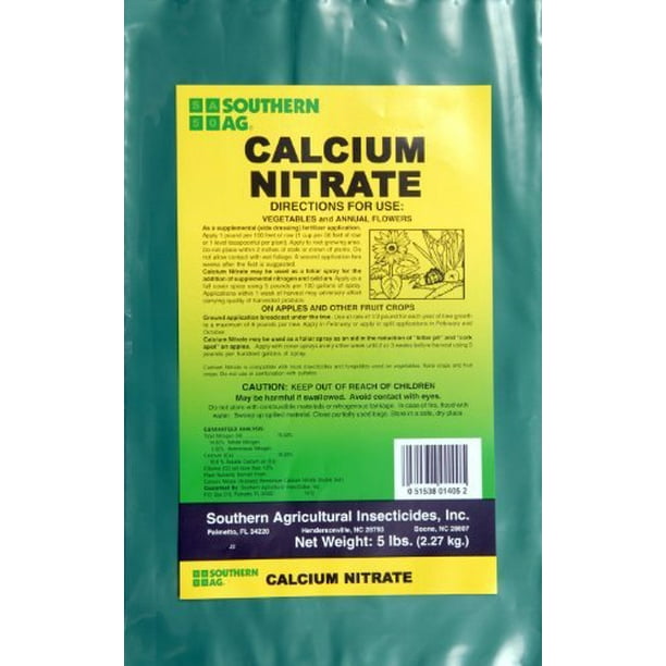 Southern Ag Calcium Nitrate 5 Pound Bag