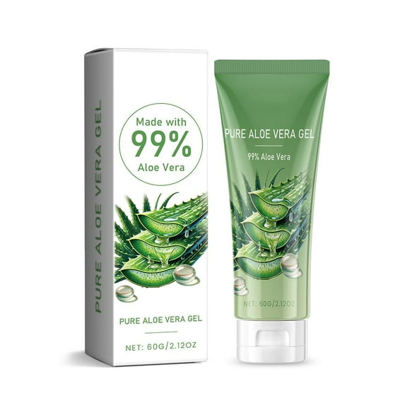 60g(A)$Aloe Vera Gel Moisturizing and Nourishing Acne Skin Moisturizing After Sun Soothing Aloe Vera Gel Cream OC-A05-0007-01