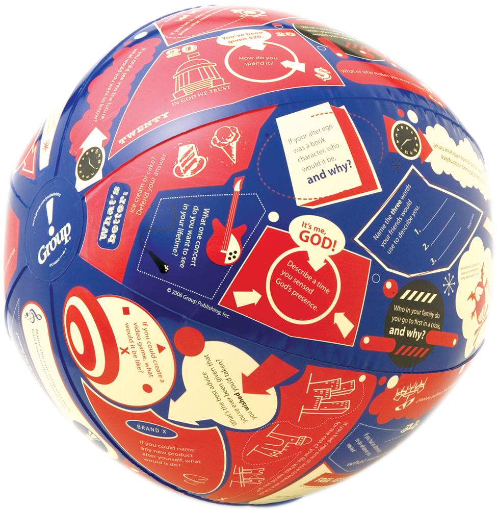 Throw & Tell(r) IceBreakers Ball