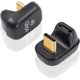 thumbnail image 1 of Adaptador USB C de 40 Gbps, paquete de 2, adaptador de extensión USB C macho a hembra compatible con 8 K a 60 Hz y 10 W, compatible con Thunderbolt 3/4 y tipo C, interfaz USB Dev, 1 of 5