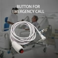 thumbnail image 2 of Nurse Call Cable 6.35mm Line Nurse Call Device Emergency Call Cable with Push Button Switch, 2 of 7