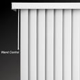 thumbnail image 6 of Vertical Blinds Replacement Headrail Track Custom Made to Your Size, One Way Control (Left or Right) - Complete with Brackets and Hardware - (62 Inches), 6 of 9