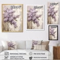 thumbnail image 4 of Designart "Dreamscape Of Beautiful Lilacs II" Lilacs Floater Framed Wall Art Prints, 4 of 5