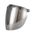 thumbnail image 1 of keepw Effective Protection Colourful Helmet Bubble Visor Motorcycle Helmet Bubble Visor Wide Compatibility silver, 1 of 6