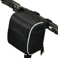 thumbnail image 2 of Yucurem Handlebar Basket Bag with Rain Cover for MTB Road Bike Electric Scooter, 2 of 9