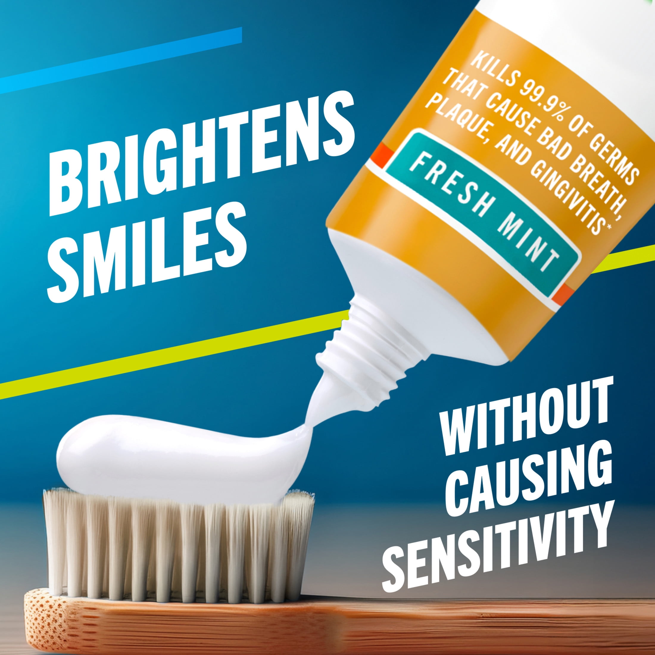 TheraBreath Deep Clean Toothpaste, Anticavity & Gingivitis Protection, Fresh Mint, 4 oz, 2-Pack