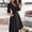 Z-880BK1, variant on ZHOGXU Women's Dress Sleeveless Round Neck Polka Dot Print Fashion Comfortable Maxi Dresses For Casual Daily Wear,Coffee,L