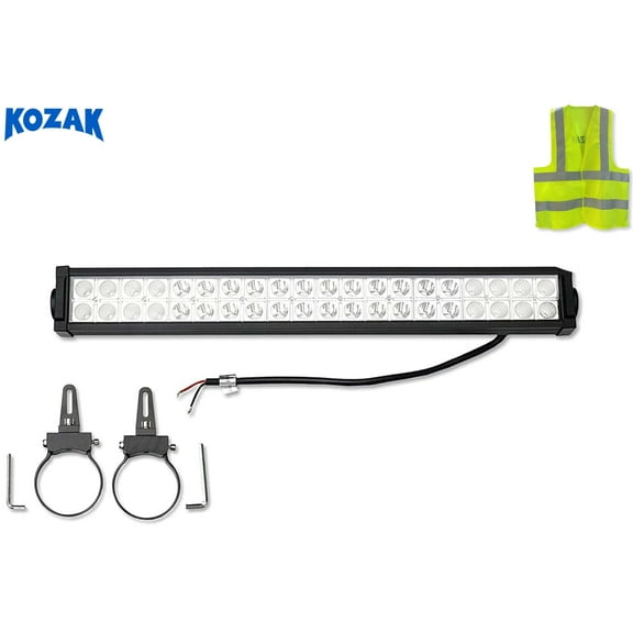 Kozak LED Light Bar 22 inch 120w Double Row Waterproof Spot Flood Combo