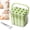 Green, variant on Silicone Ice Stick Tray with Storage Caddy, 6/12 Cavity Silicone Ice Stick Set With Lid & Handle, Easy-Release Long Ice Cube Mold for Cocktails, Iced Coffee,Infused Water&Homemade