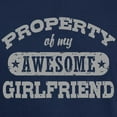 thumbnail image 3 of CafePress - Property Of My Awesome Girlfriend Dark T Shirt - Men's Classic Graphic Cotton T-Shirt, 3 of 4