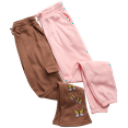 thumbnail image 5 of Real Love Girls' Sweatpants - 2 Pack Soft Fleece Casual Jogger and Cargo Pants for Girls (7-16), 5 of 7