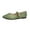Green, variant on Women's Mary Jane Shoes Thick Heel Pointed Toe One Strap Soft Leather Shallow Shoes