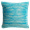 Brooklyn - Teal, variant on Fab Habitat Outdoor Premium Recycled Plastic Pillow - Waterproof, Fade Resistant - Striped - Patio, Porch, Deck, Balcony - Cancun - Indigo - 16.5" x 16.5"