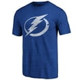 thumbnail image 2 of Men's Blue Tampa Bay Lightning Greatest Dad Tri-Blend T-Shirt, 2 of 3